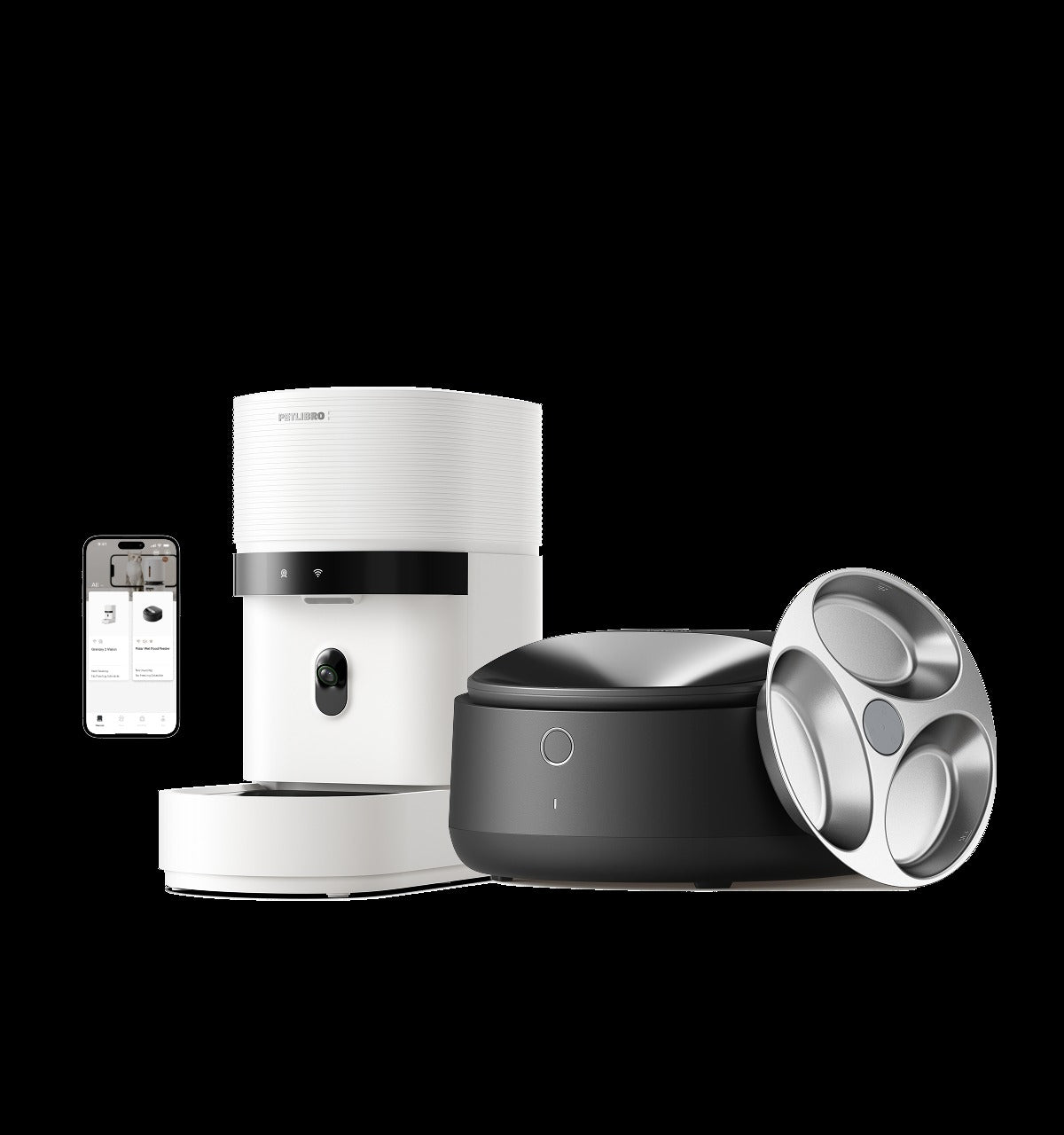 Granary 2 Vision & Polar Wet Food Feeder Bundle