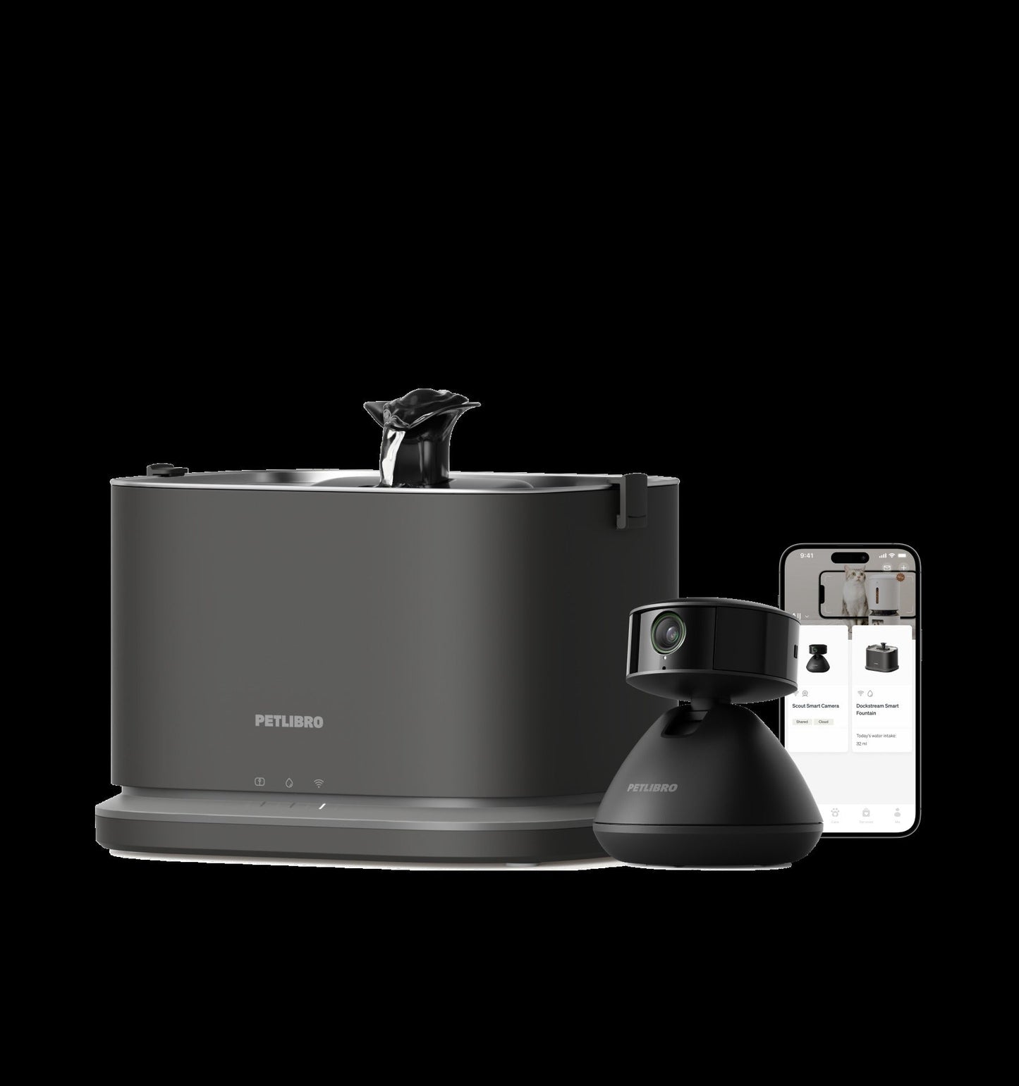Scout Smart Camera & Dockstream 2 Smart Fountain