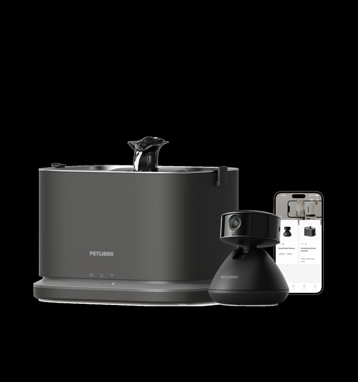 Scout Smart Camera & Dockstream 2 Smart Fountain