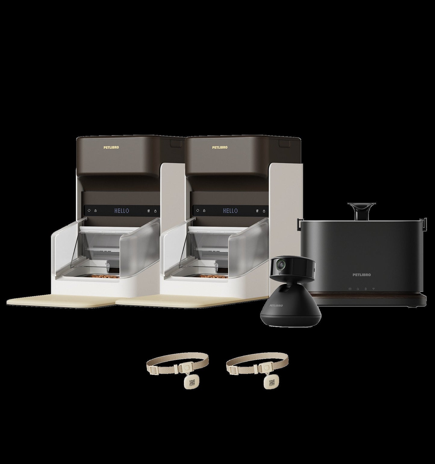 One RFID Smart Feeder & Dockstream 2 Smart Cordless Fountain & Scout Smart Camera