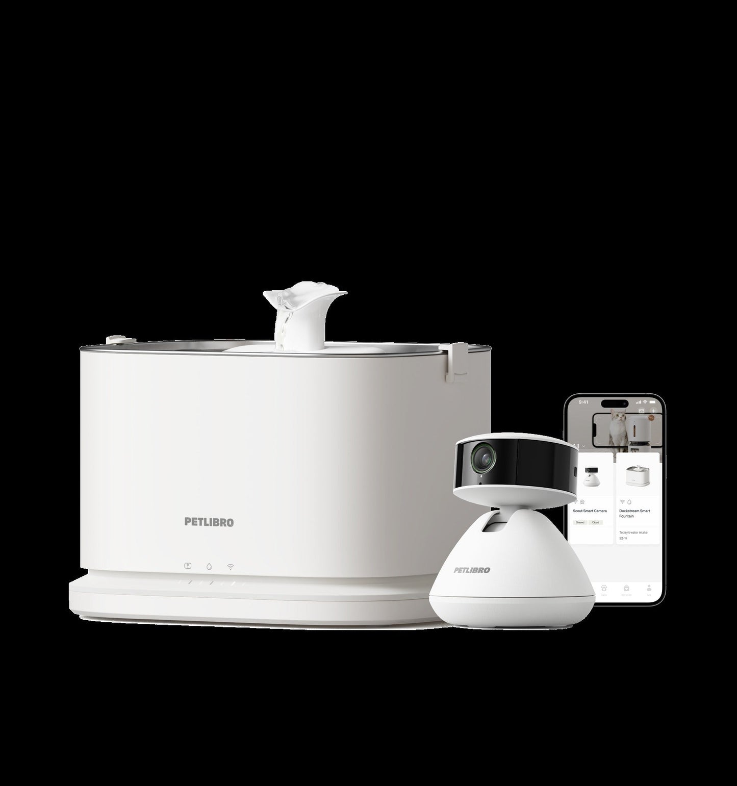 Scout Smart Camera & Dockstream 2 Smart Fountain