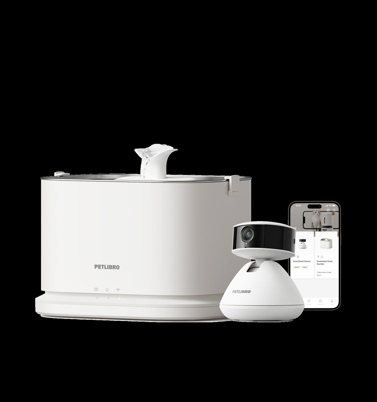 Scout Smart Camera & Dockstream 2 Smart Fountain