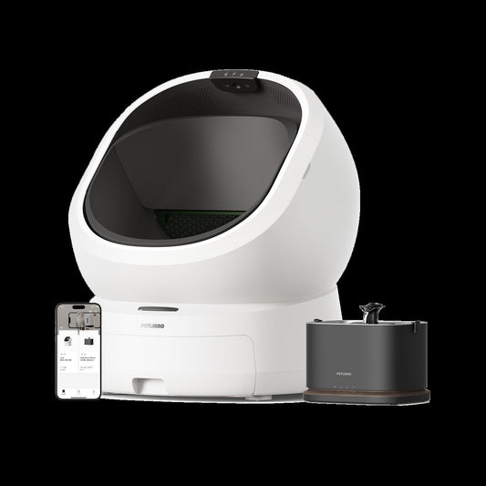 Luma Smart Litter Box & Dockstream 2 Smart Fountain