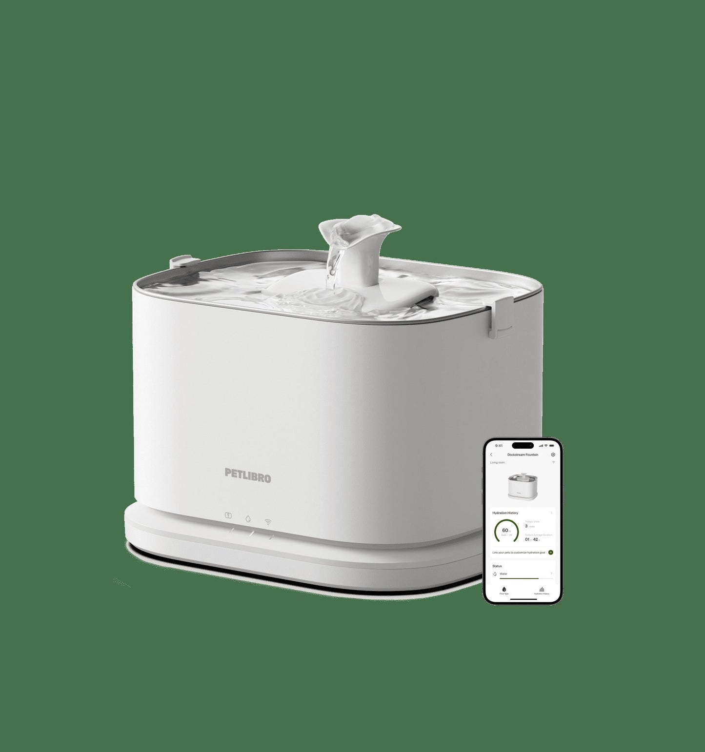 Dockstream 2 Smart Fountain for pet