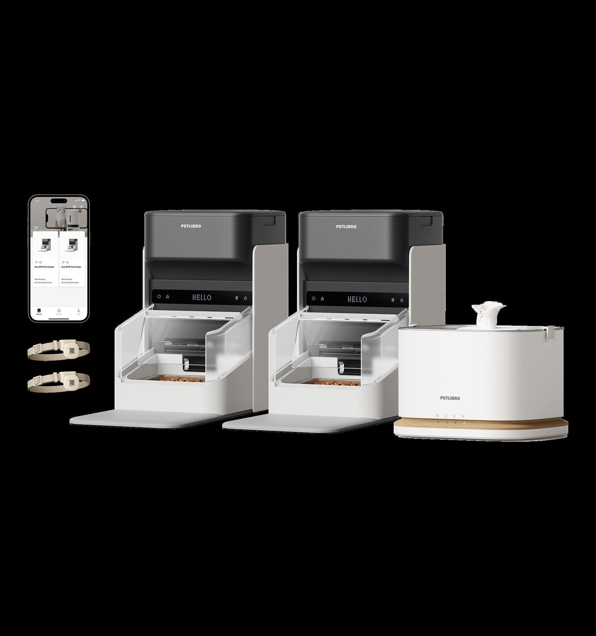 RFID Smart Feeder & Dockstream 2 Smart Cordless Fountain Bundle