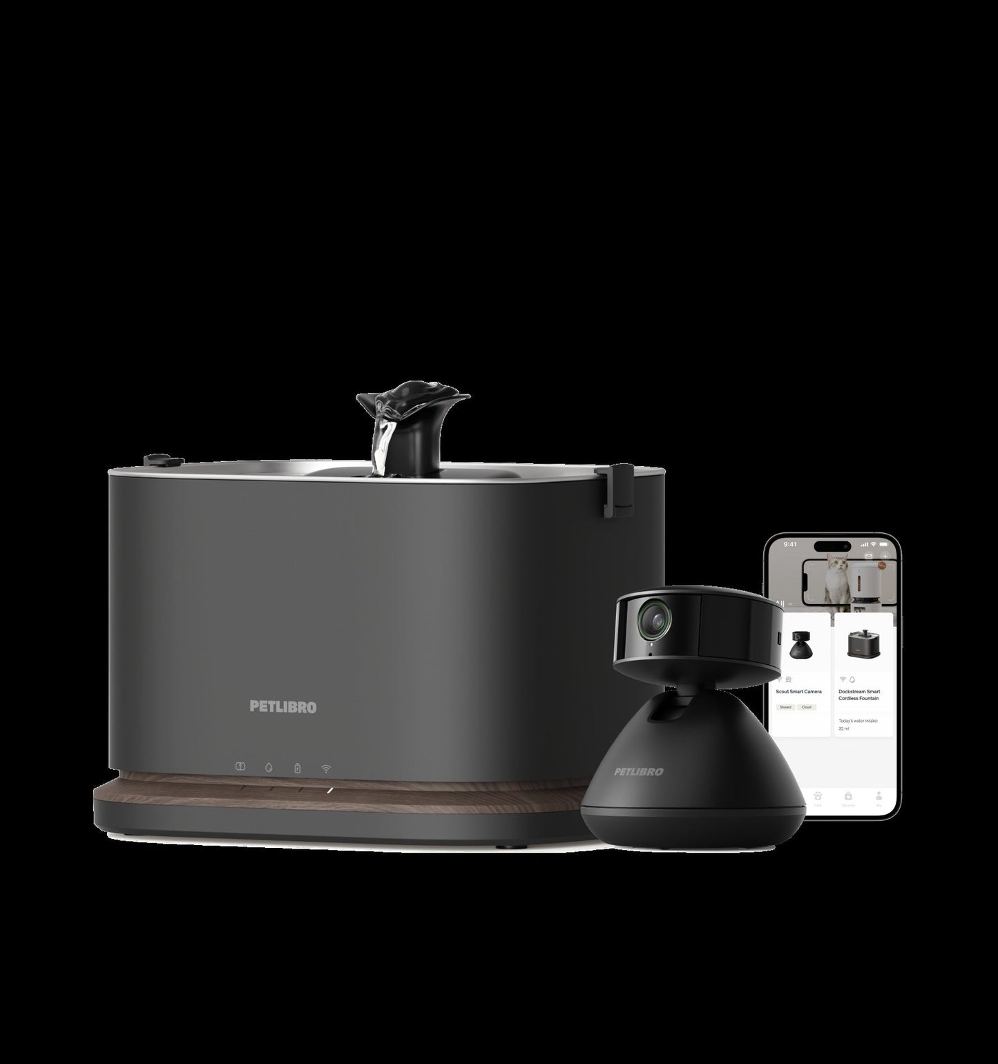 Scout Smart Camera & Dockstream 2 Smart Fountain
