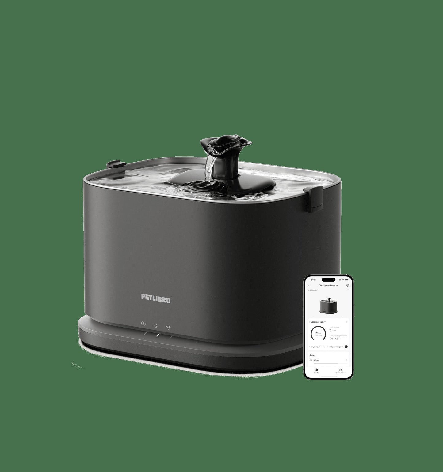 Dockstream 2 Smart Fountain for pet