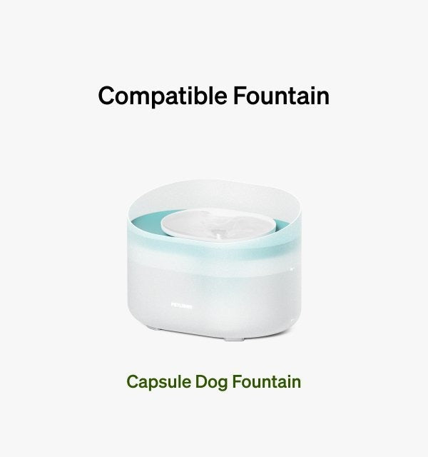 Capsule Dog Fountain Replacement Filter Subscription