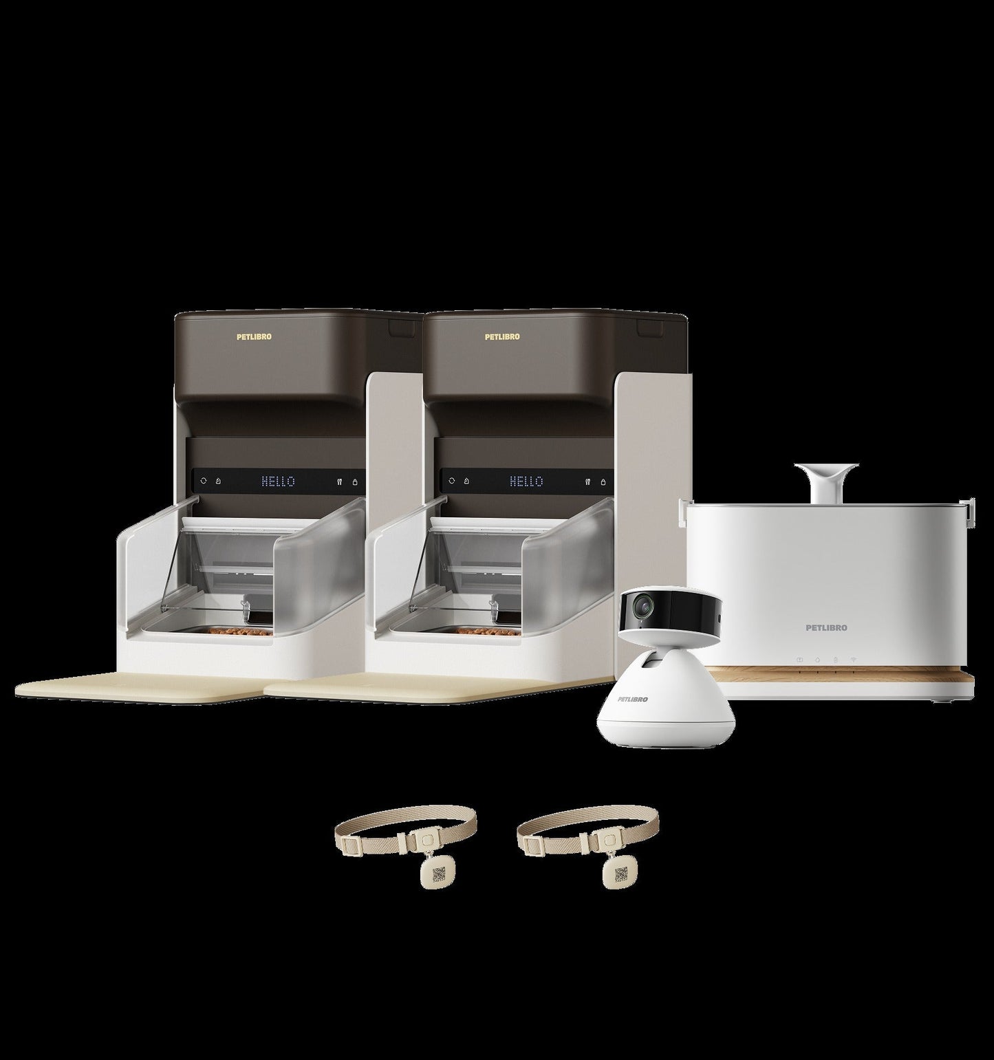 One RFID Smart Feeder & Dockstream 2 Smart Cordless Fountain & Scout Smart Camera